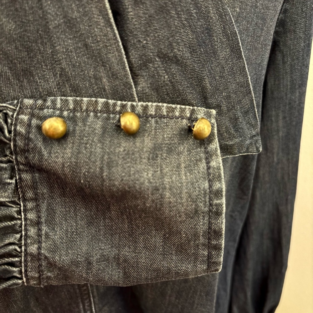 Kate Spade Chambray Bow Top - Picture 3 of 5